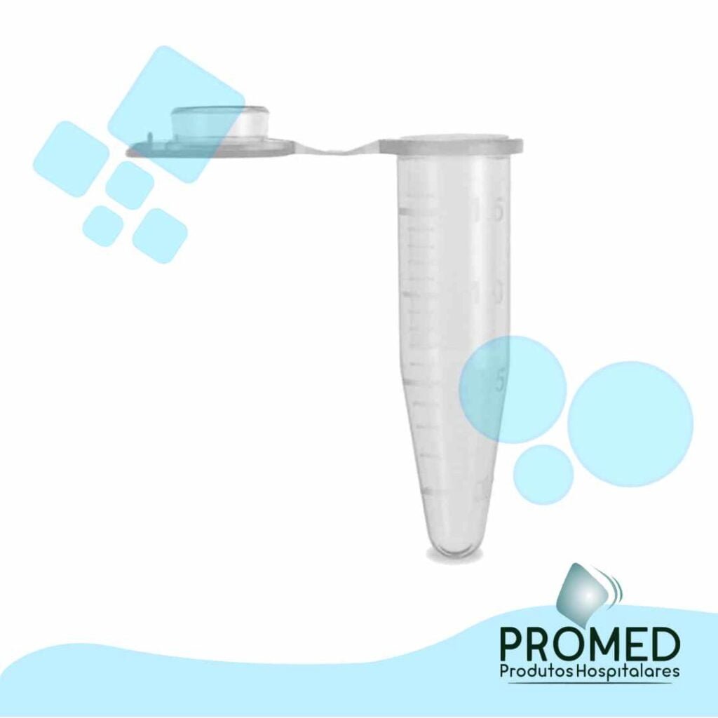 MICROTUBO TIPO EPPENDORF GRADUADO NEUTRO 1,5ML PCT C/1000 – Promed RJ