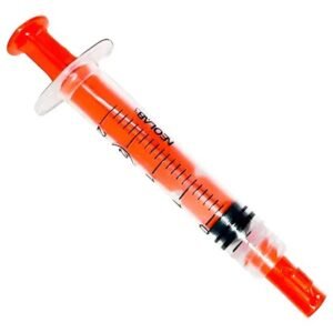 Seringa para gasometria com Heparina de Lítio Pulverizada